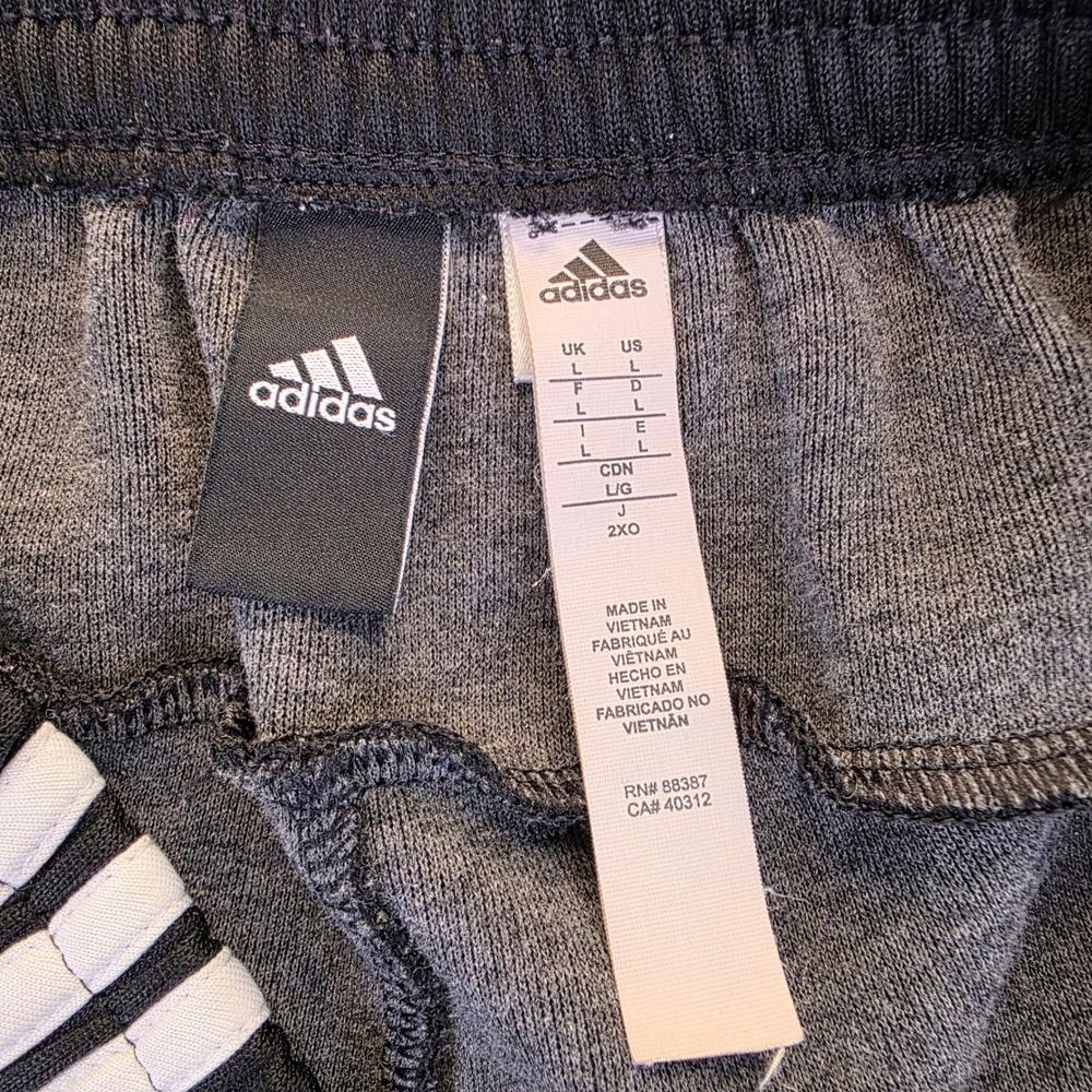 Adidas Men's Adibreak Snap Track Pants Three Stripe L Breakaway Tearaway Korn - Picture 5 of 11